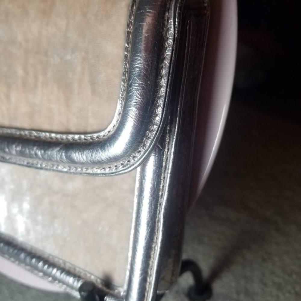 Dries Van Noten Metallic Velvet Clutch - Picture 4 of 7
